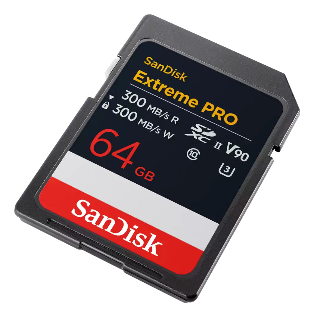 SanDisk Extreme Pro Speichergerät – 64 GB, SD UHS-II, V90