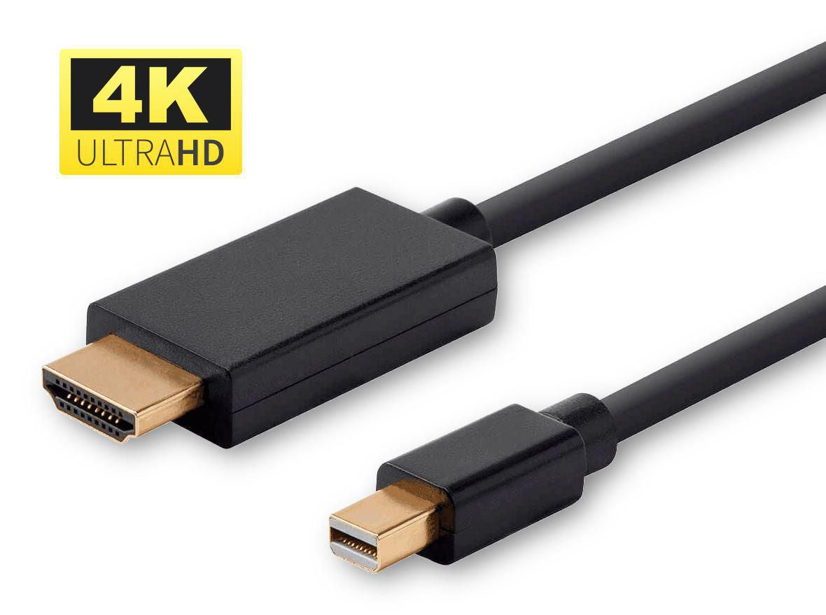 Microconnect Adapterkabel – Mini DisplayPort auf HDMI, 4K 60 Hz, 3 m