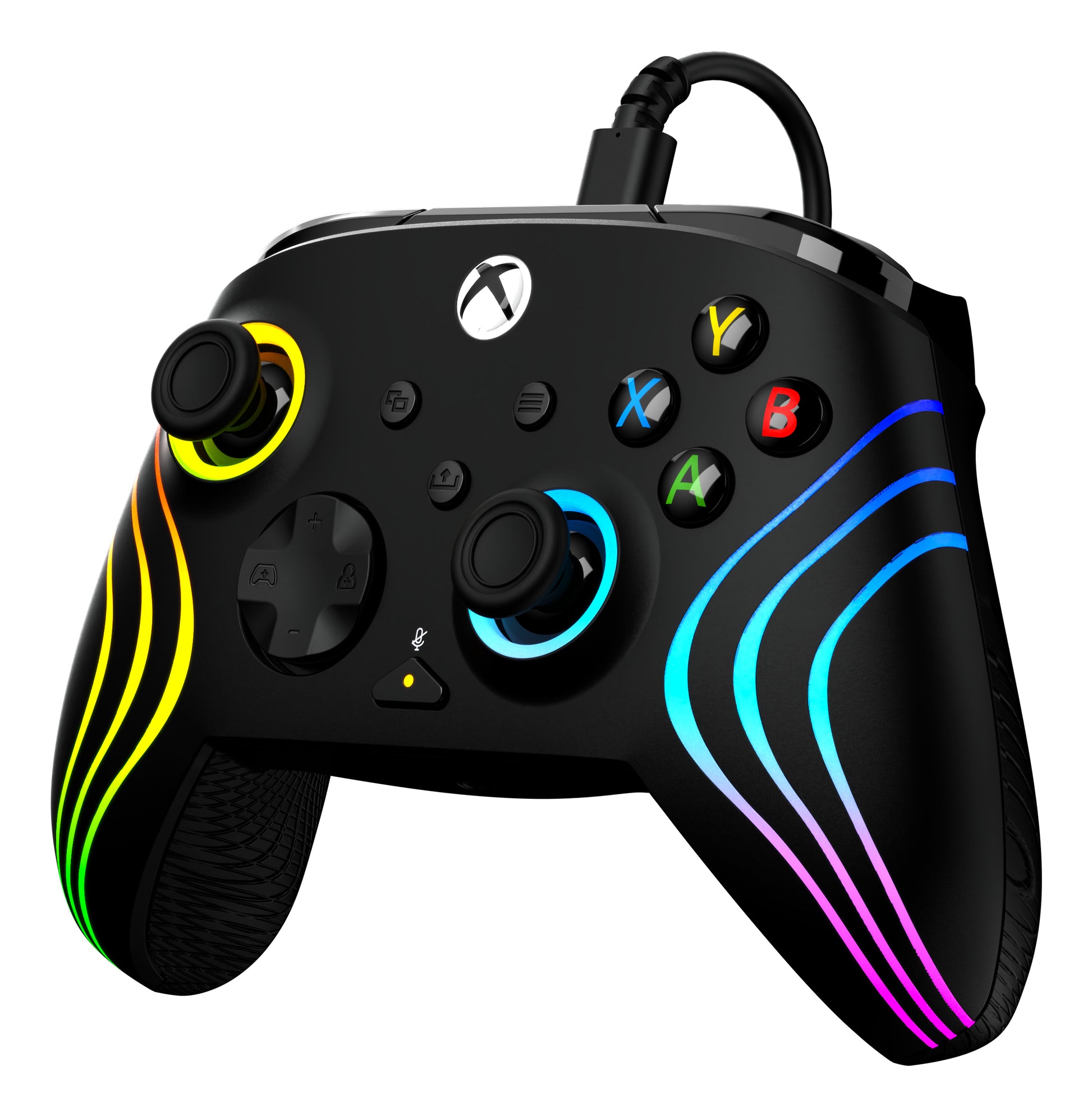 Turtle Beach Gamepad Afterglow Wave – für Xbox Series X|S, Xbox One, Windows-PCs, USB-C, schwarz