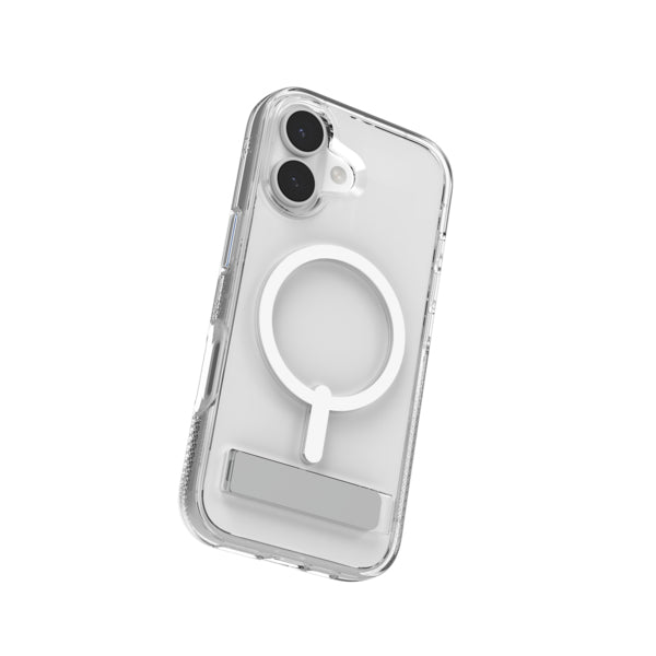 ZAGG Crystal Palace Snap – Backcover – für Apple iPhone 17 – Graphen, Transparent, bis 4 m Sturzsicher