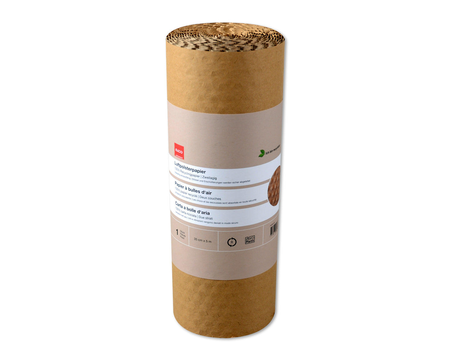 Elco Papierpolster-Wrap – 350 mm × 5 m – Papier, braun