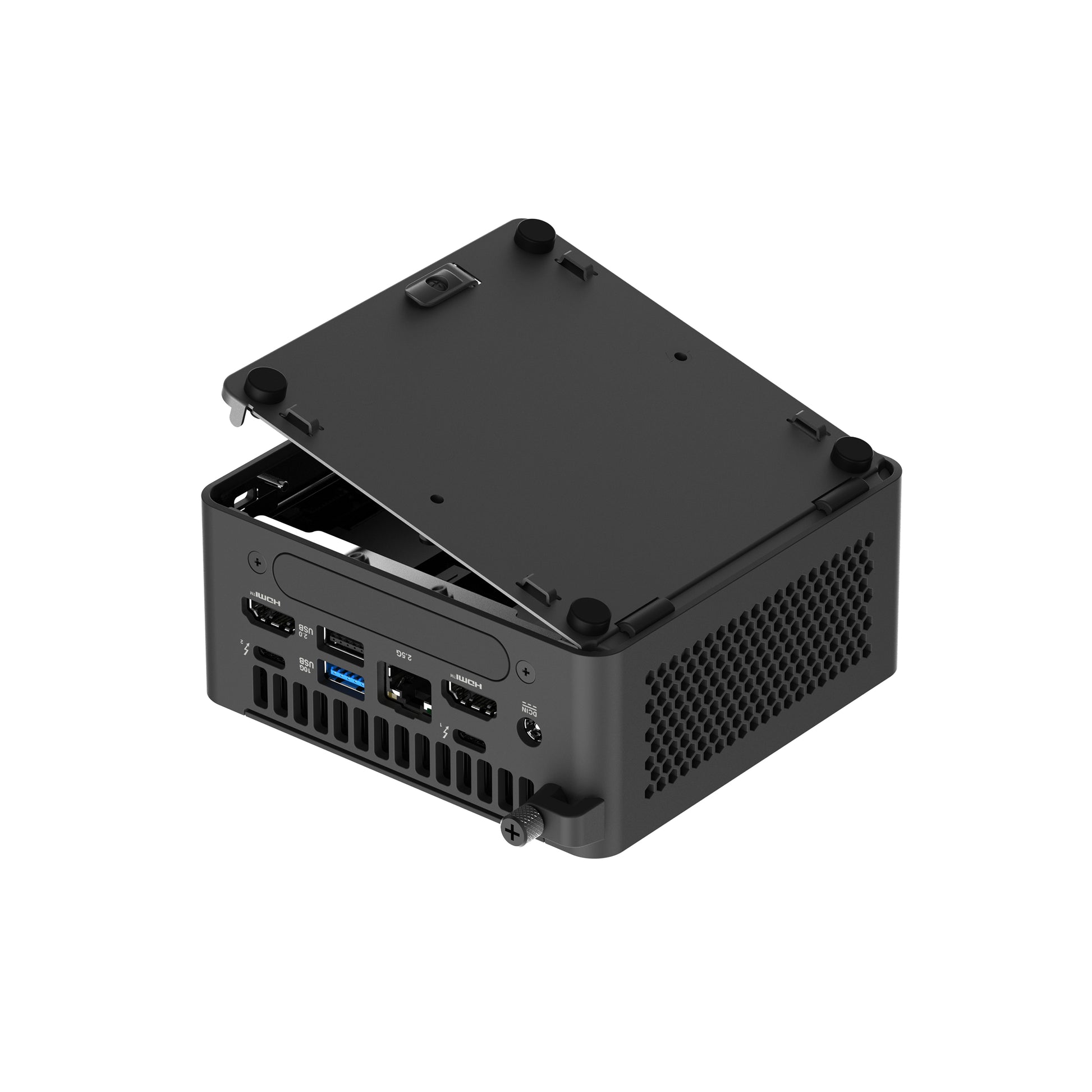 ASUS NUC 15 Pro RNUC15CRHV500002 Mini-PC Barebone – Wi‑Fi, Ethernet, Bluetooth – DC 19 V – 117 × 112 × 54 mm