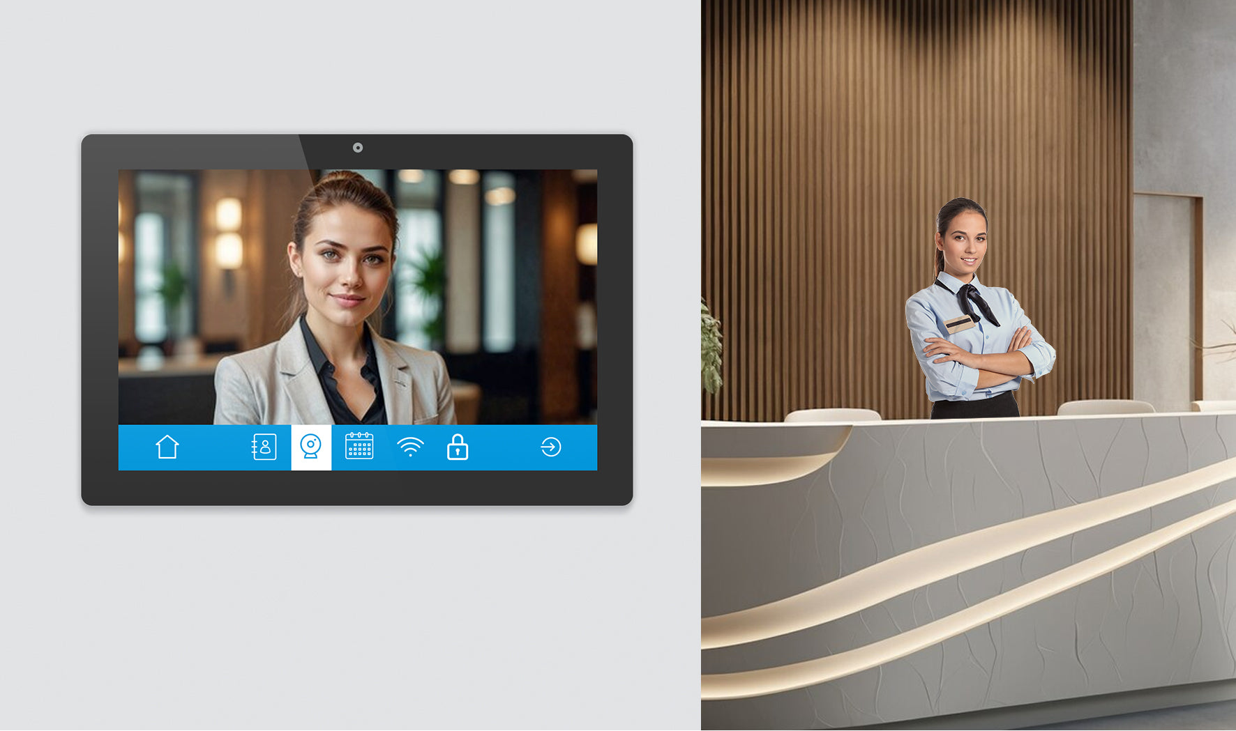 iiyama 10,1" 1280 × 800 Panel-Mount PCAP 10-Touch – 450 cd/m², HDMI, USB