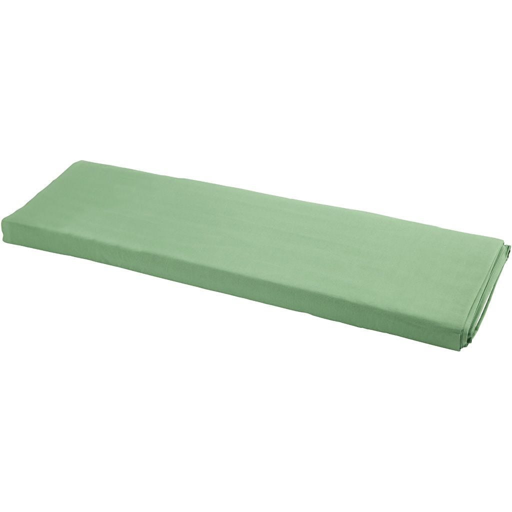 Creativ Company Stoff – grün – 145 cm × 10 m – Baumwolle