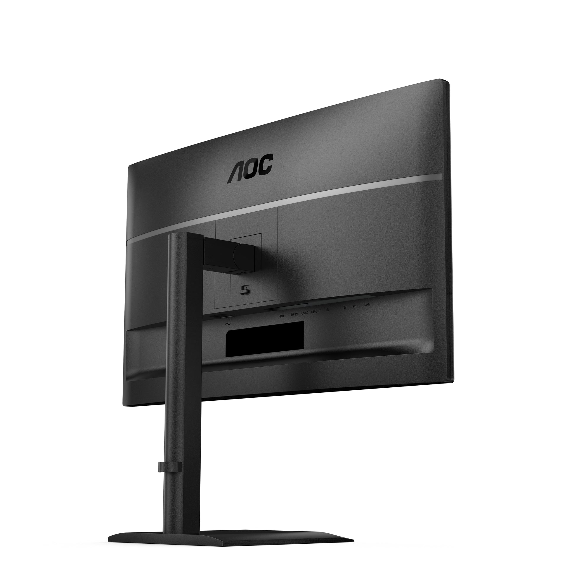 AOC 27E4CV – Monitor, 27", IPS, 120 Hz, 300 cd/m², USB-Hub, Lautsprecher, Adaptive Sync, Schwarz