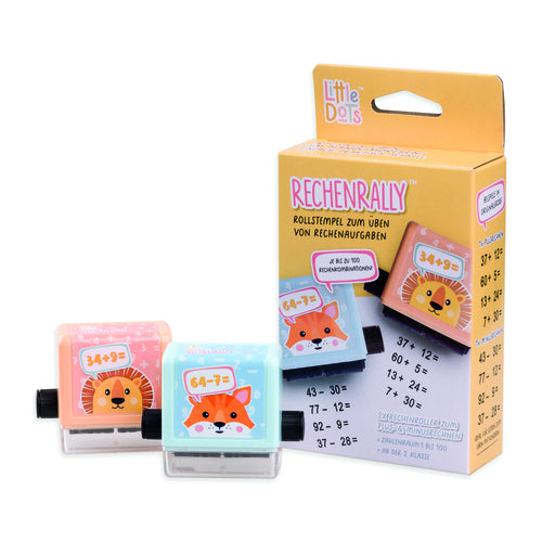 Trodat Rollstempel (Lernstempel), Zahlenmotiv, 2er-Set