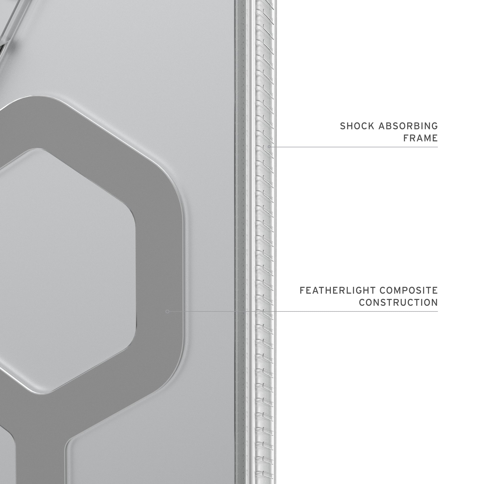 Urban Armor Gear UAG Plyo Rückcover – für Samsung Galaxy S26 Ultra, MagSafe, mit Ständer, PC, Transparent