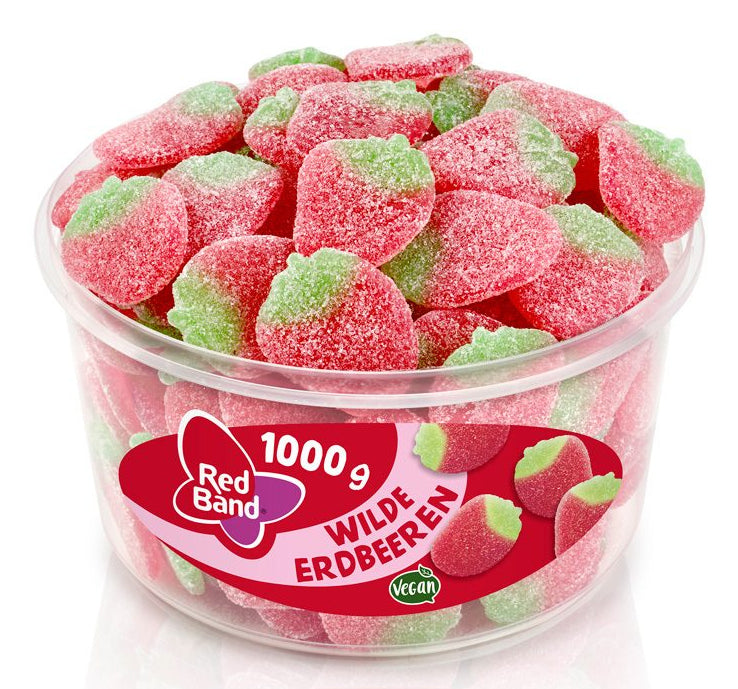 Red Band Gummibonbons – Wilde Erdbeeren – 1 kg