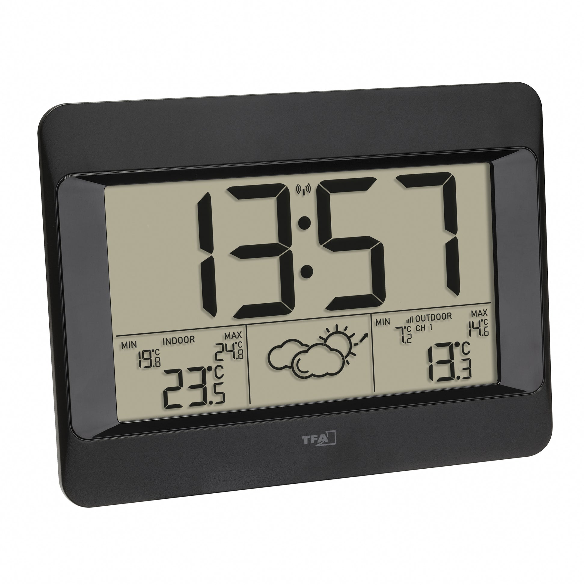 TFA-Dostmann ZENO Temperatur-/Feuchtesensor – Kabellos, −40–70 °C, Innen/Aussen