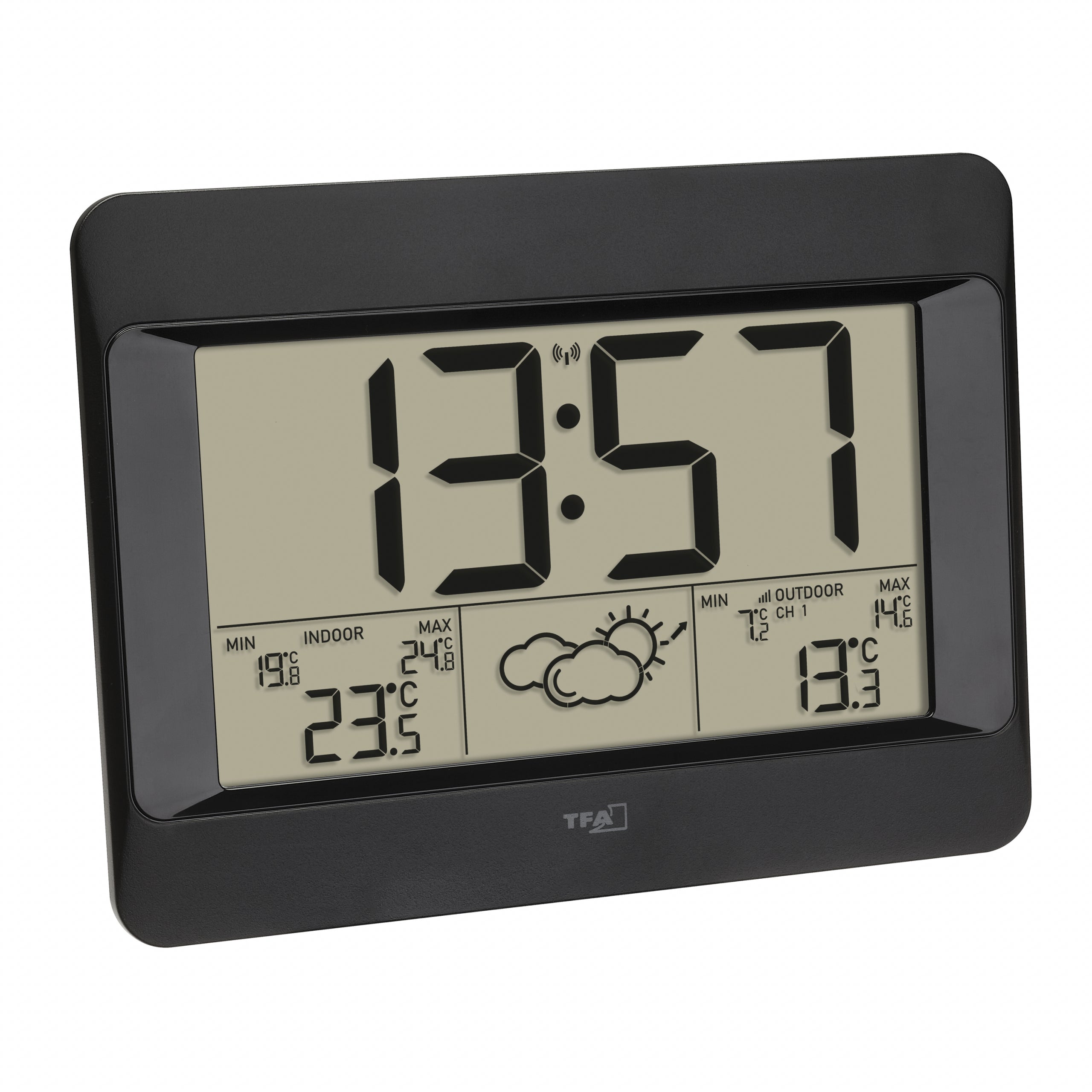 TFA-Dostmann ZENO Temperatur-/Feuchtesensor – Kabellos, −40–70 °C, Innen/Aussen