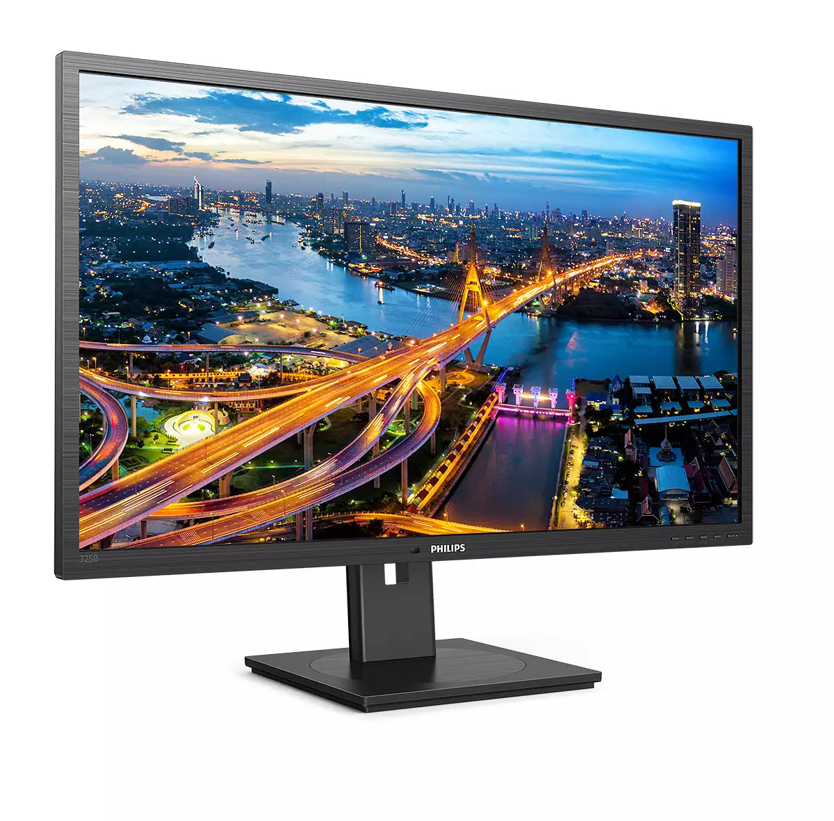 Philips 325B1L/00 – Monitor, 31,5", IPS, 75 Hz, 250 cd/m², USB-C, Lautsprecher, VESA 100 × 100, Schwarz