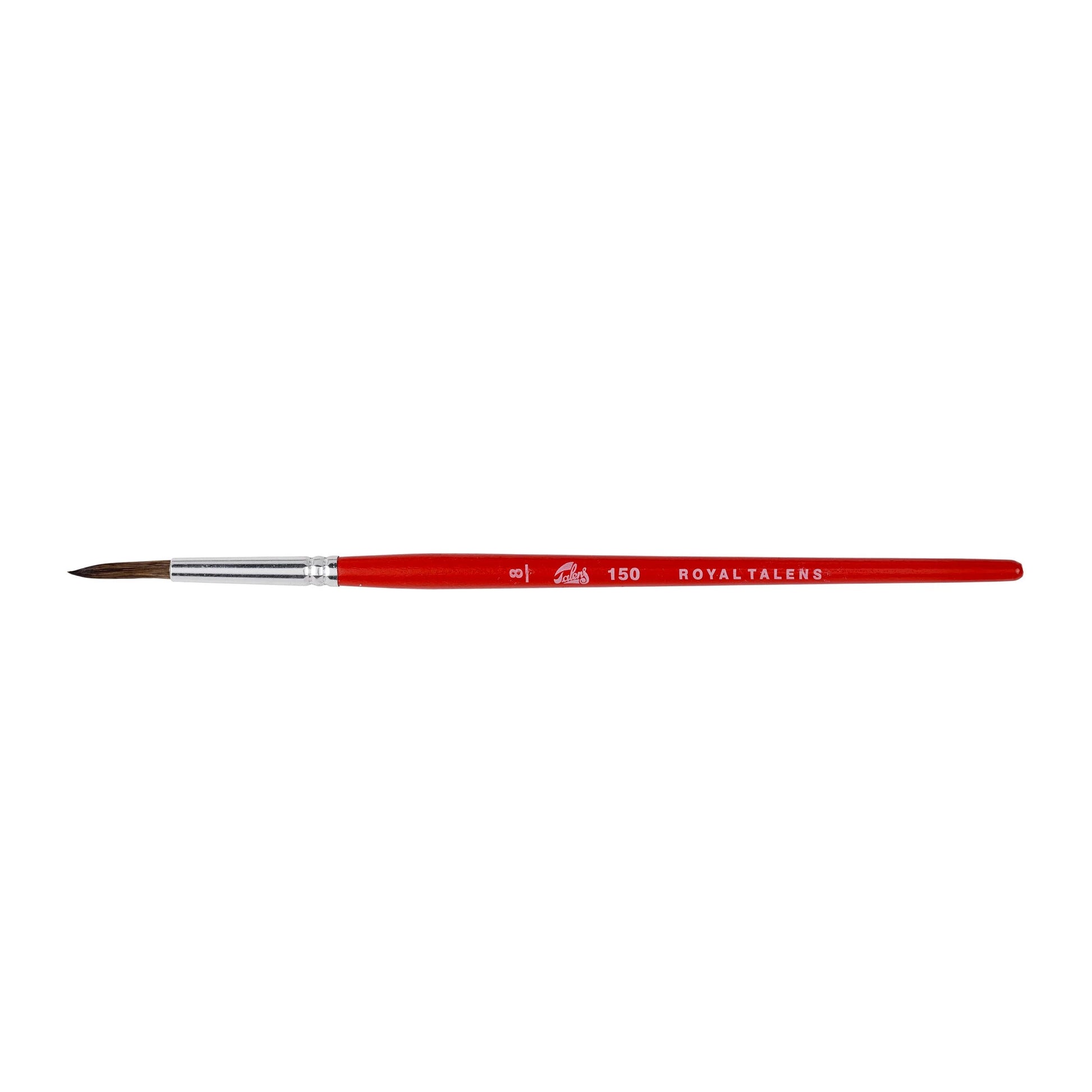 Talens Aquarellpinsel – brauner Schaft, gemischte Haare, Länge 188 mm, Aluminiumzwinge, FSC-zertifiziert