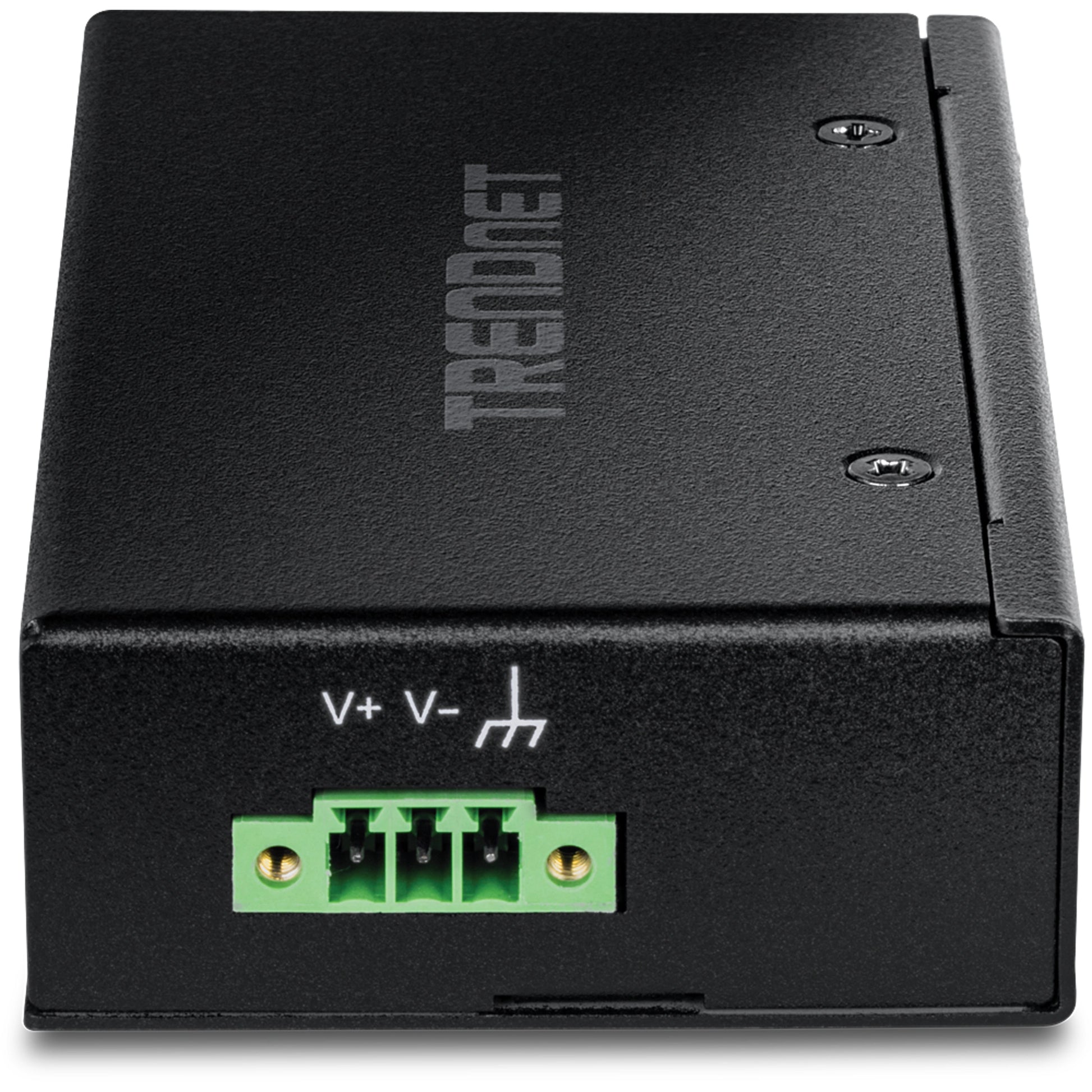 Trendnet TI-PELC50 – Unmanaged Switch – 4× 10/100 PoE+, 1× 10/100, PoE-Budget 90 W, DIN-Schiene