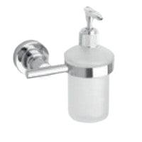 Tesa Manueller Seifenspender – Wandmontage – 175 ml, Silber, Edelstahl