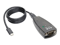 Tripp Lite USA-19HS-C USB-C zu DB9 (RS-232) Kabel – Plug & Play, 0,91 m – Schwarz