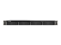 QNAP Speichergerät – SATA 6 Gb/s; 2 × 2,5 GbE LAN, 4-Bay 1U Rackmount