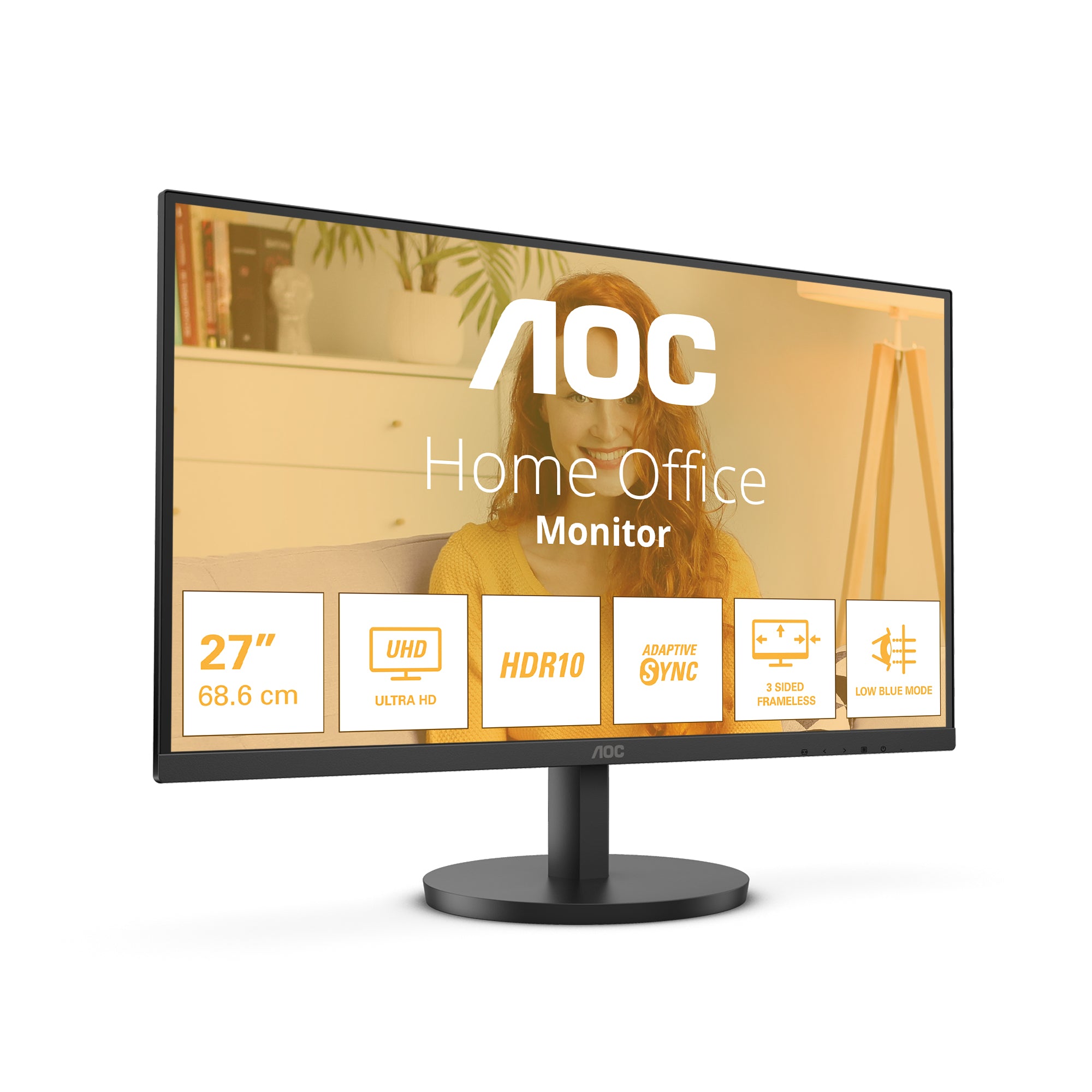 AOC U27B3M – 27" 4K UHD VA 60 Hz – Lautsprecher, HDR