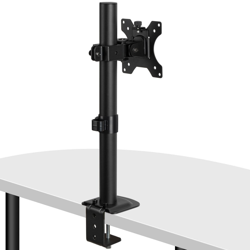 Lindy Stubby Fixed – Monitorarm Tischhalterung – Klemme/Durchführung – 1 Monitor – 13–32" – VESA 75×75/100×100