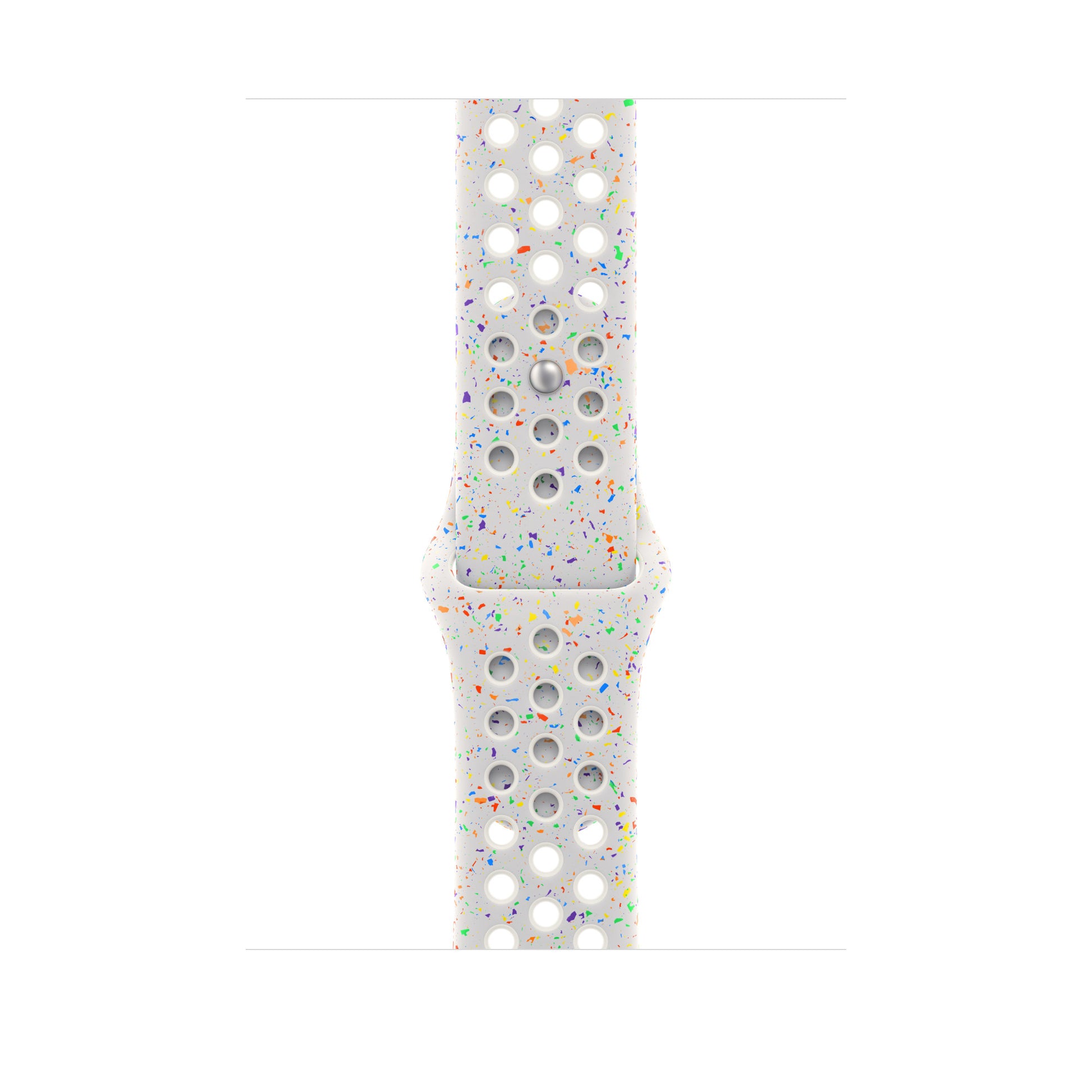 Apple Pure Platinum Sport Band – Armband – für Apple Watch 46 mm, S/M, Polymer