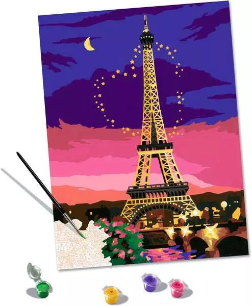 Ravensburger Malen nach Zahlen-Set CreArt City of Love – ab 14 Jahren – 340 × 440 × 40 mm