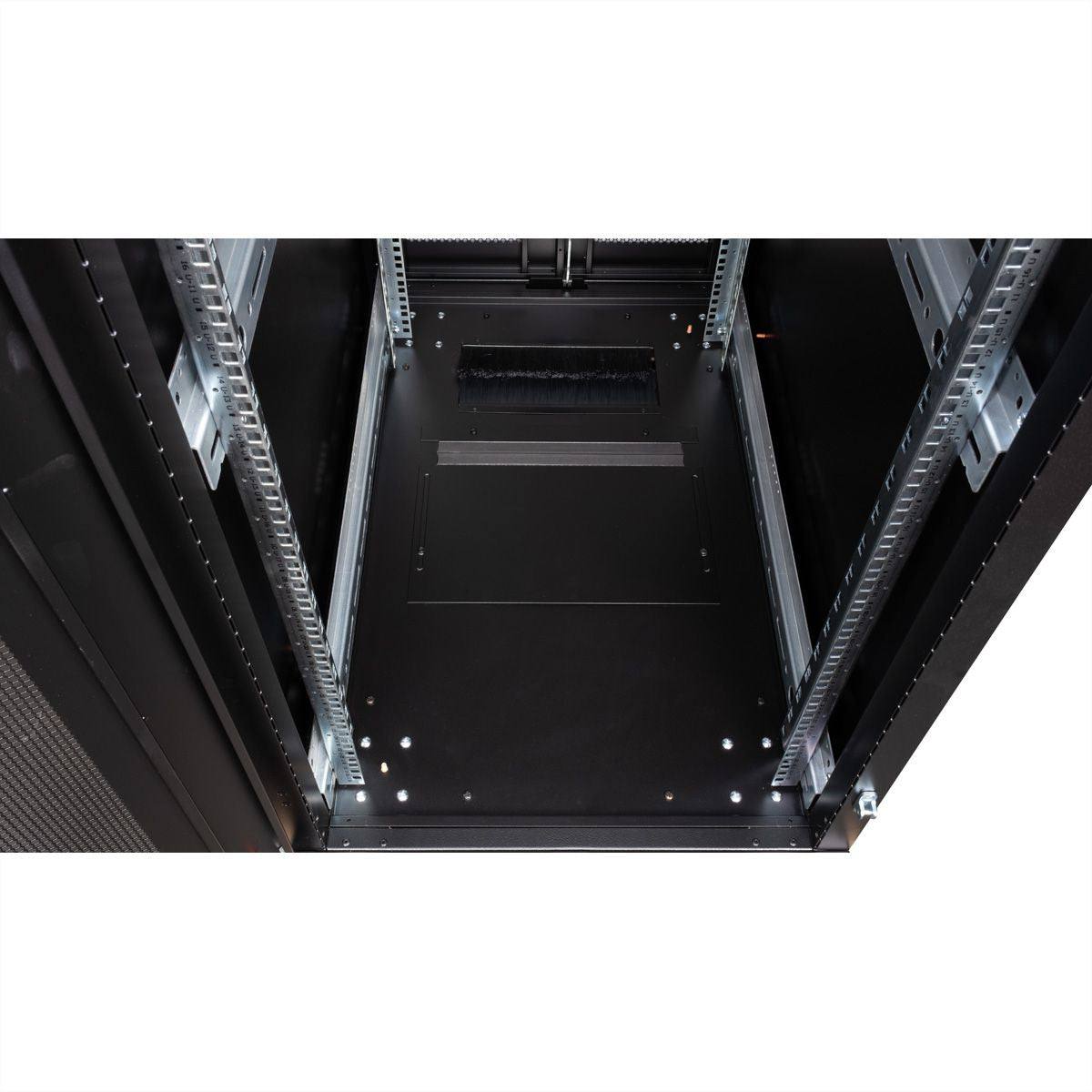 ROLINE Pro – 19" Netzwerkschrank 26U, IP20, abschliessbar, 600 × 1000 × 1260 mm, schwarz, Stahl