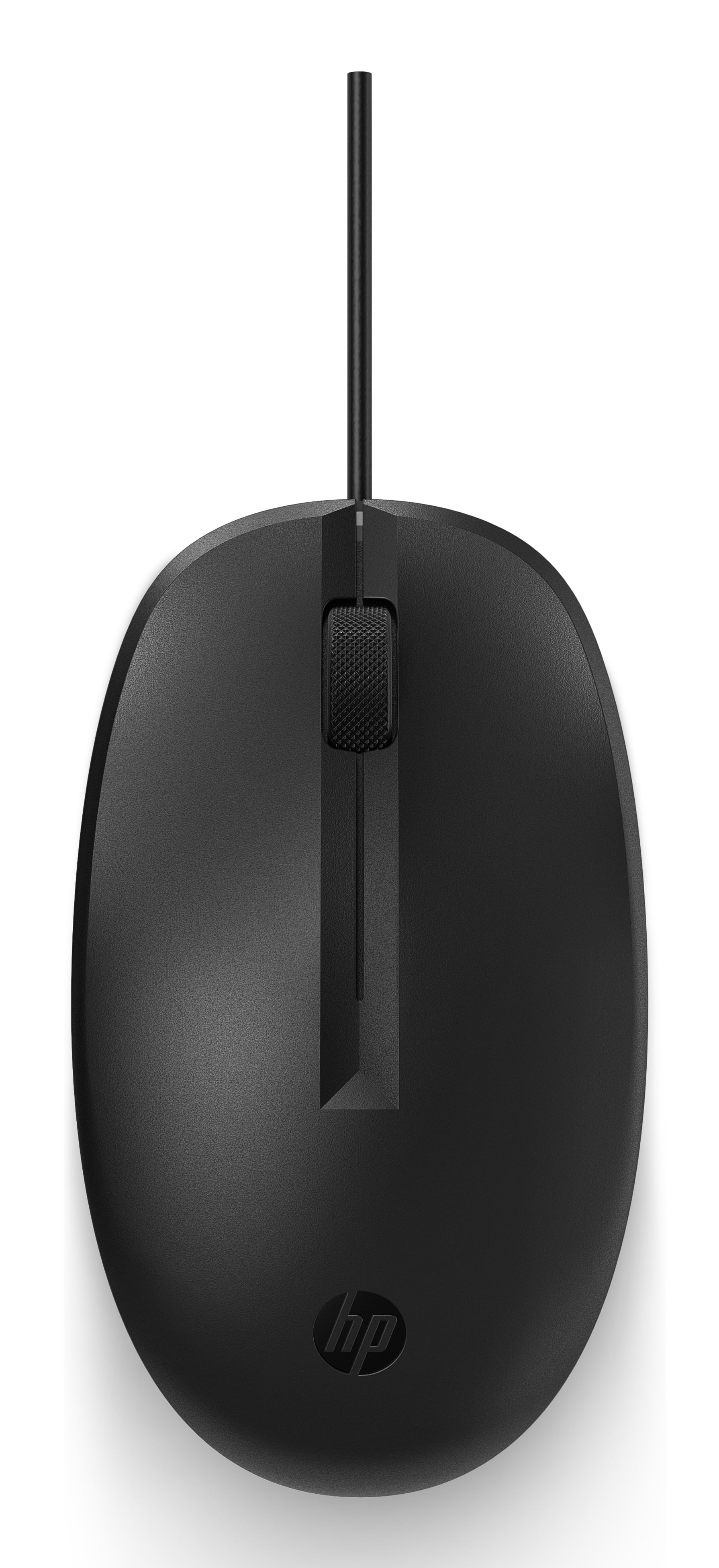 HP 125 – Maus – Kabelgebunden (USB‑A), 1200 DPI, beidhändig, schwarz