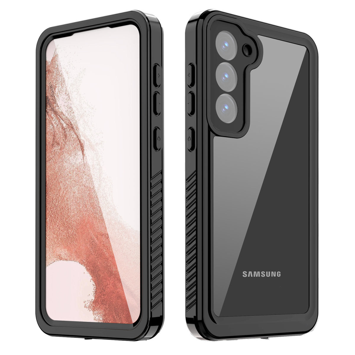 4smarts Backcover – für Samsung Galaxy S23+ – schwarz – TPU – wasserdicht
