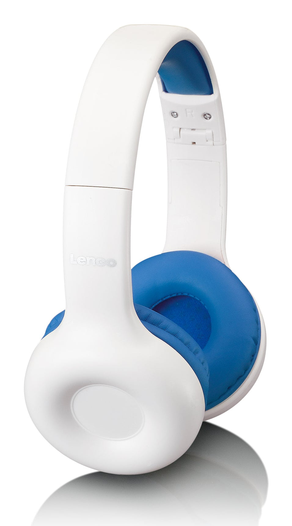 Lenco HP-010BU On-Ear Kinderkopfhörer – Stereo, Verkabelt, 3,5 mm Klinke, 85 dB Lautstärke-Limit, Blau