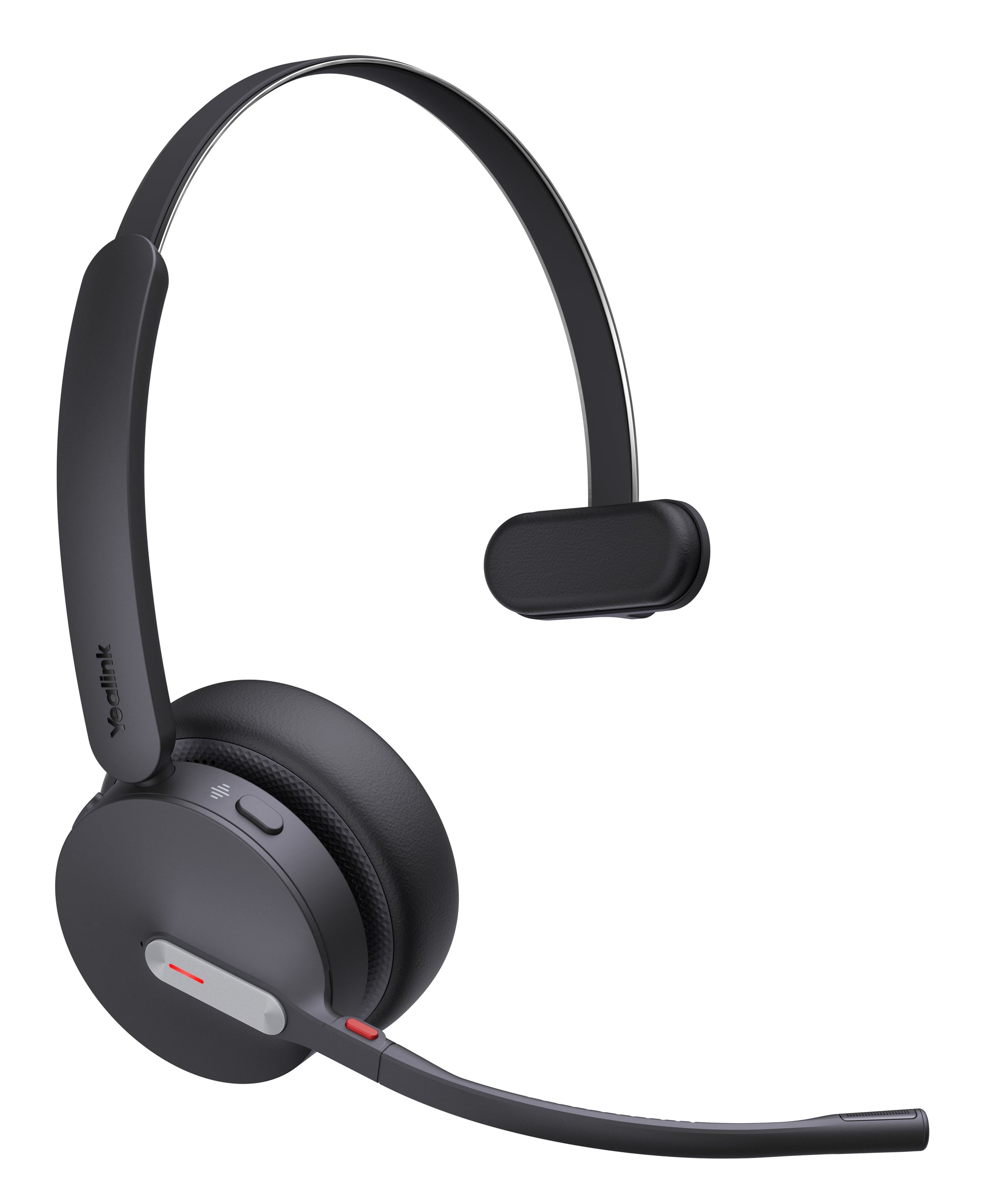 Yealink BH70 Office-Headset – On-Ear, Mono, BT 5.2, mit USB-A- und USB-C-Dongle, UC-optimiert, Schwarz