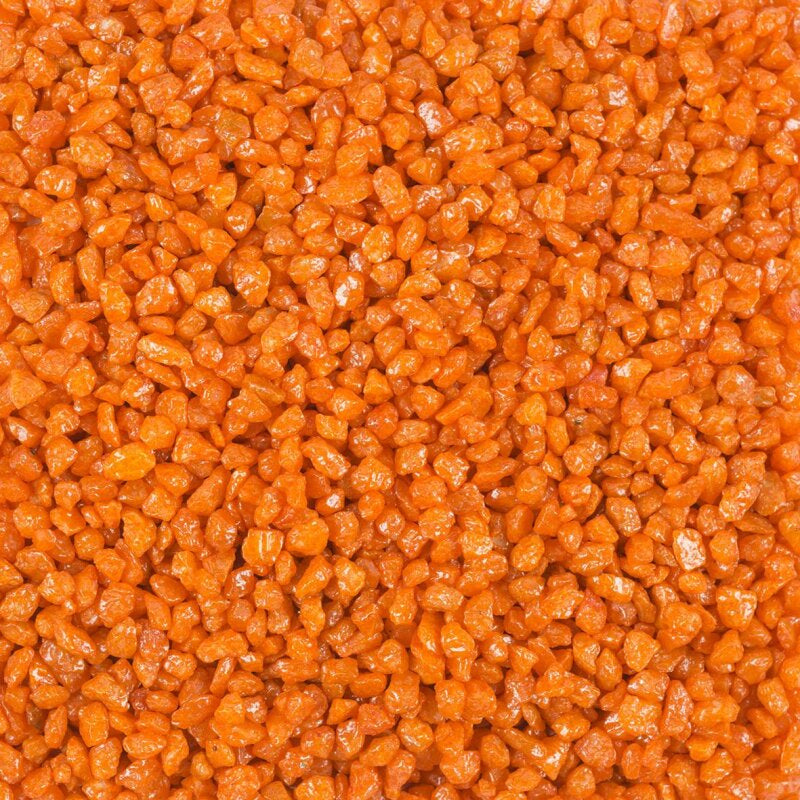 CHALET Dekosteine/Dekogranulat, Orange, 2–3 mm, 650 ml, 800-GRA1070F1307