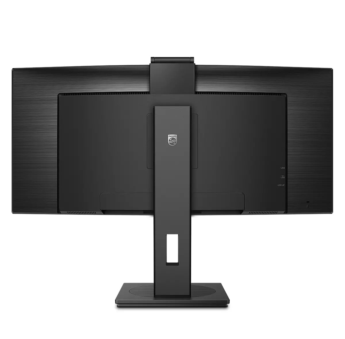Philips 346P1CRH – Monitor, 34", 100 Hz, 500 cd/m², USB-C, Daisy Chain, KVM, Webcam, VESA 100 × 100, Schwarz