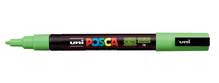 Uni-Ball Kreidemarker – Rund, 0,9–1,3 mm – Apfelgrün