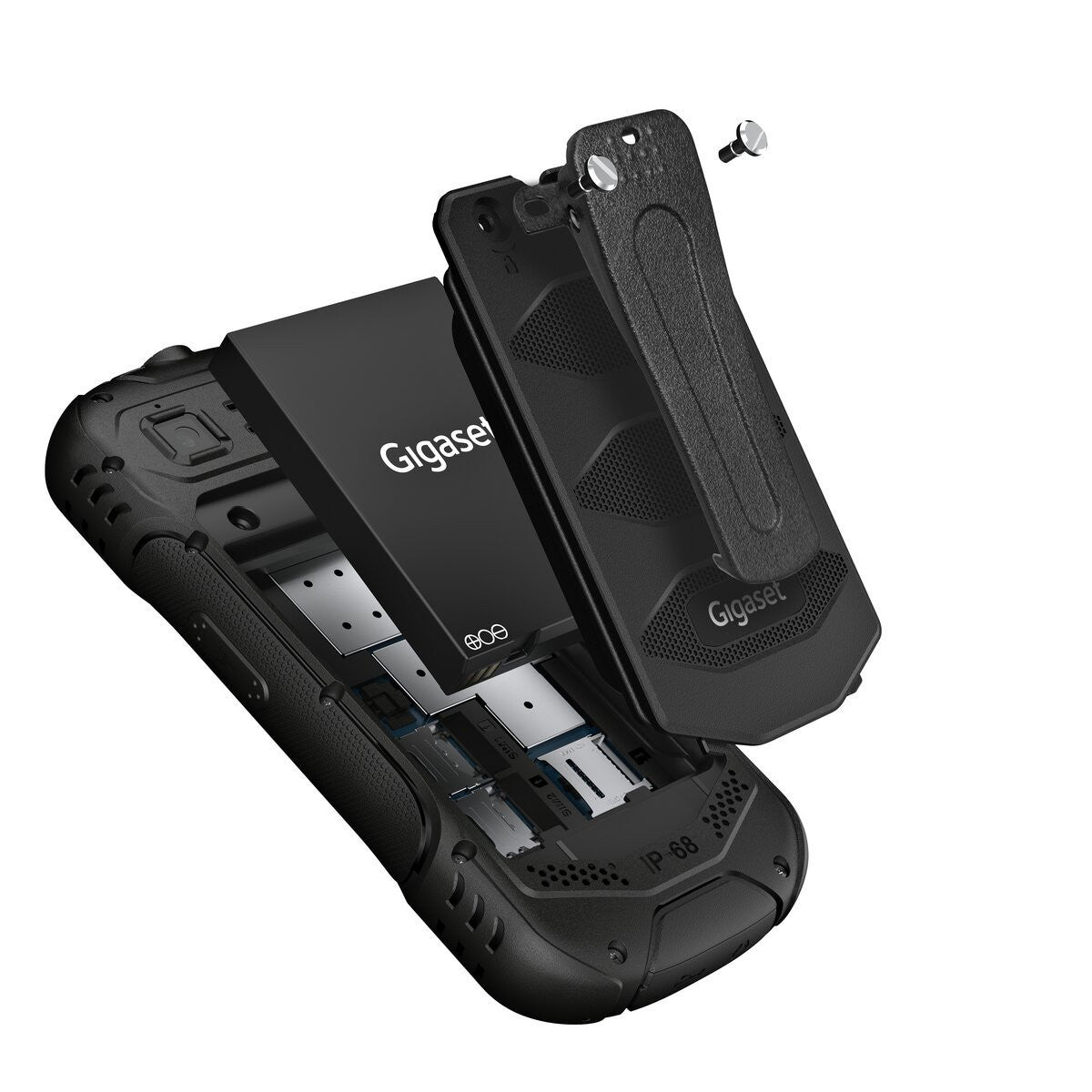 Gigaset GLX8 Active – 2,4" – 128 MB – Schwarz