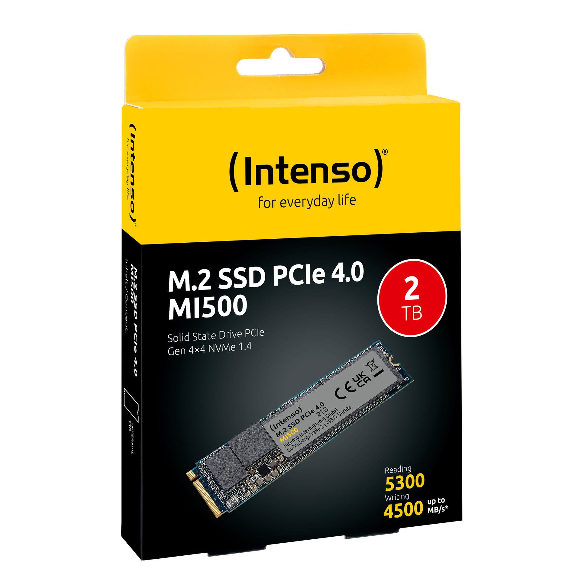 Intenso MI500 – M.2 2280 PCIe 4.0 NVMe, 2 TB