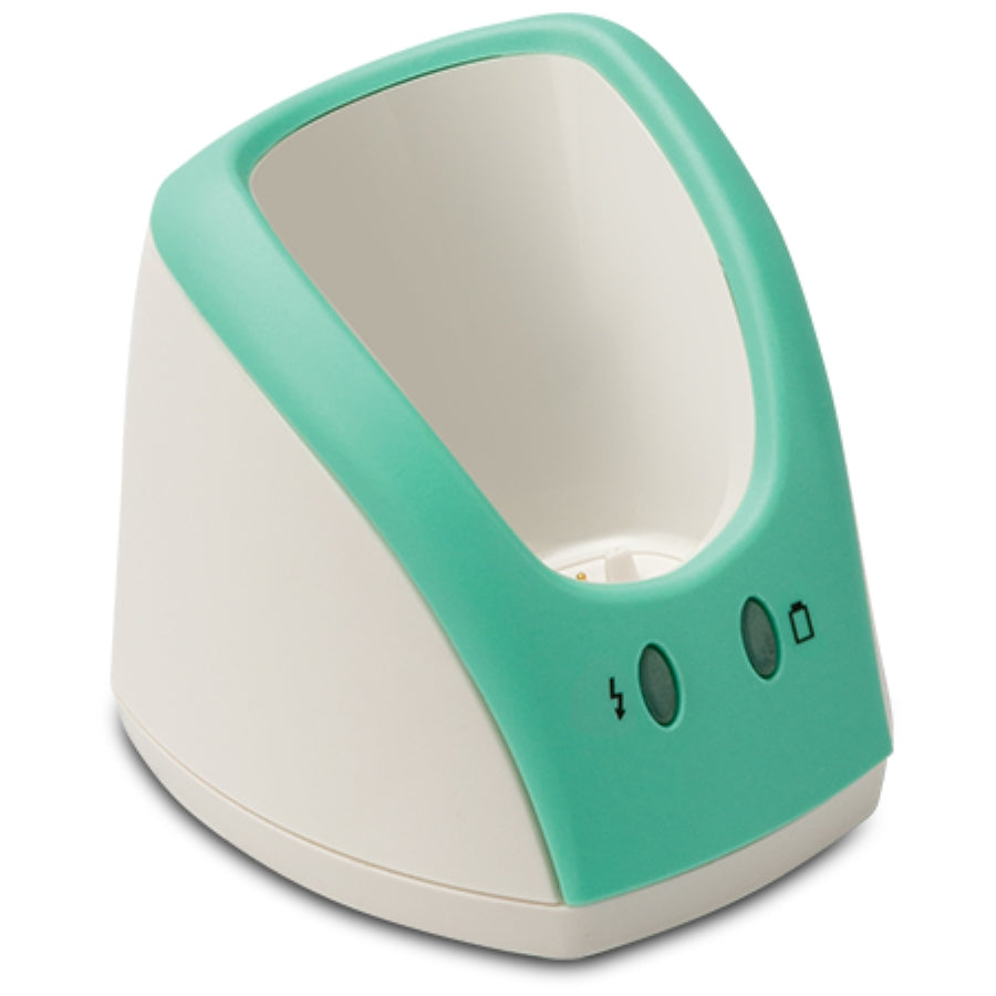 Datalogic Ladestation – BC6020-HC – Healthcare – für RIDA DBT6400 – türkis, weiss