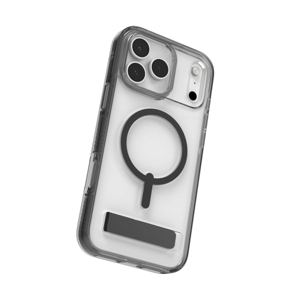 ZAGG Santa Cruz Snap – Backcover – für Apple iPhone 17 Pro Max, Schwarz/Transparent, bis 4 m Sturzsicher
