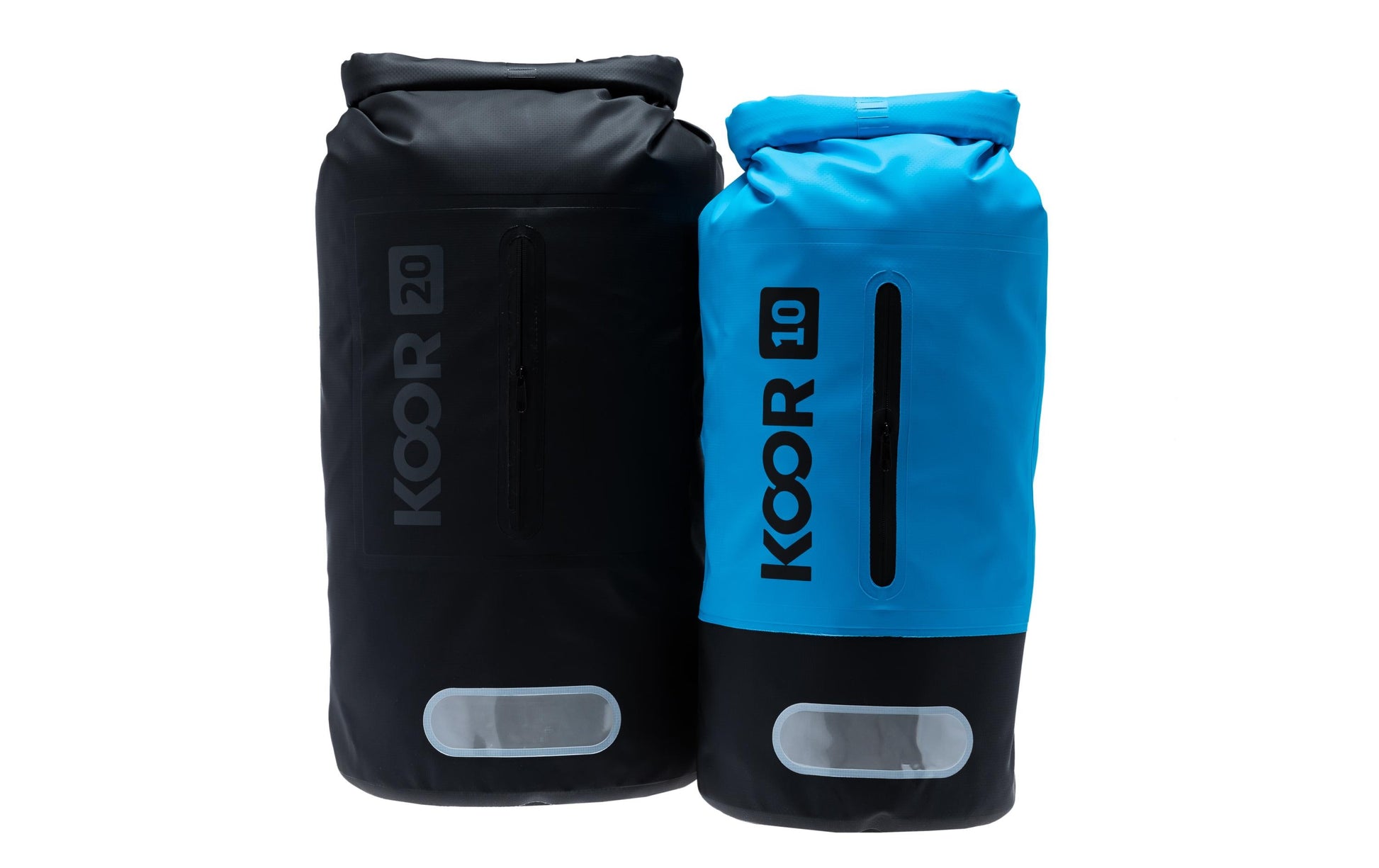 KOOR Sportrucksack – 20 l, wasserfest, PVC – Hellblau, 220 × 580 × 220 mm