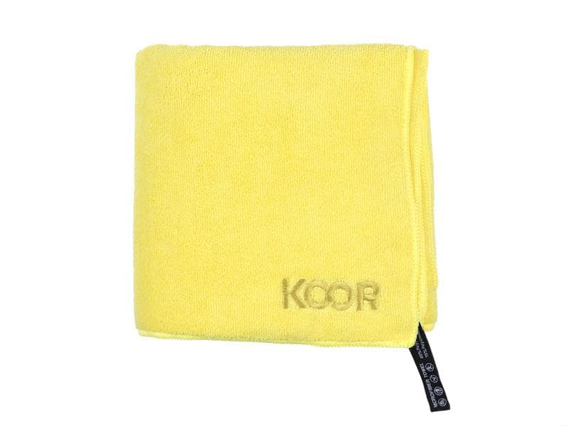 KOOR Duschtuch – 70×130 cm, Polyamid/Polyester, Gelb