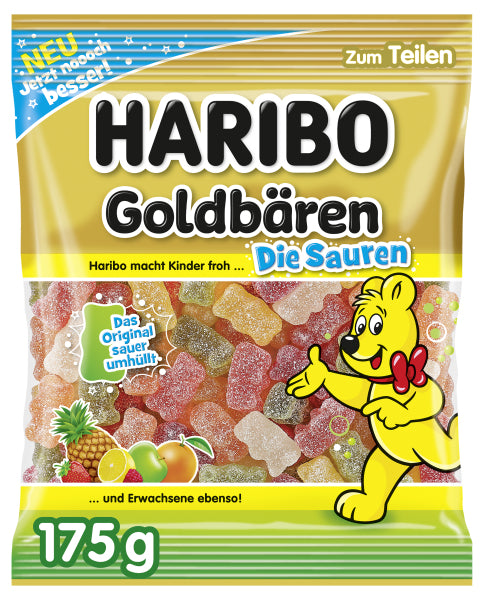 Haribo Goldbären – Die Sauren – 175 g