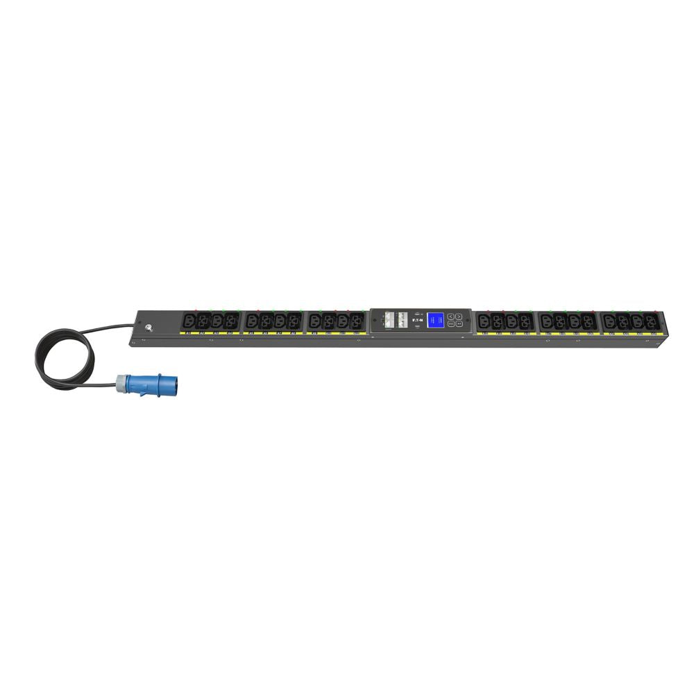Eaton PDU G4 MA 0U Managed Rack-PDU 3600 W – C39×12, C13×12 – CEE 16A 1Ph – Ethernet×4, USB×2 – schwarz