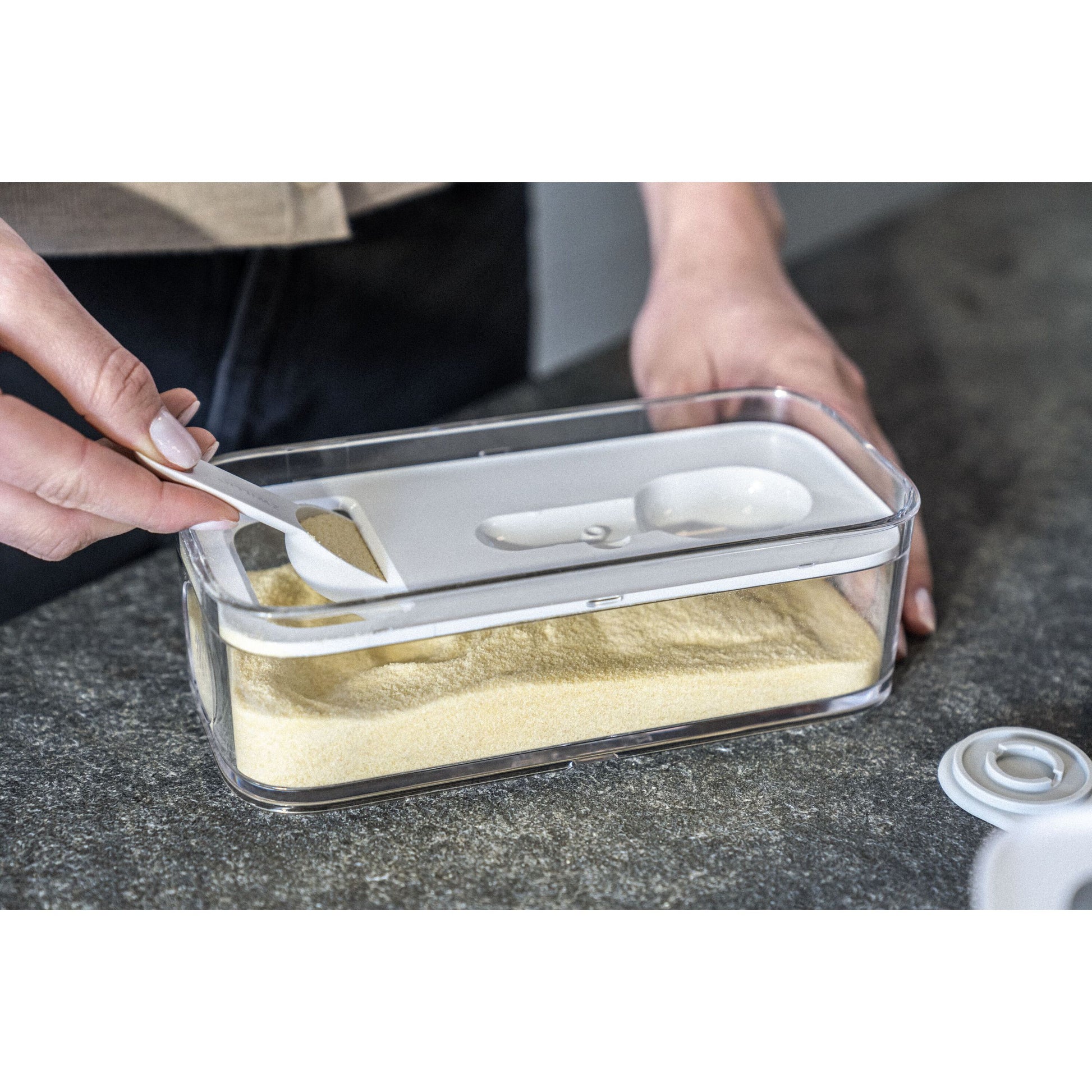 ZWILLING Vakuumbehälter Fresh & Save CUBE StarterSet – 320 ml, für Fresh & Save CUBE, Kunststoff, Weiss