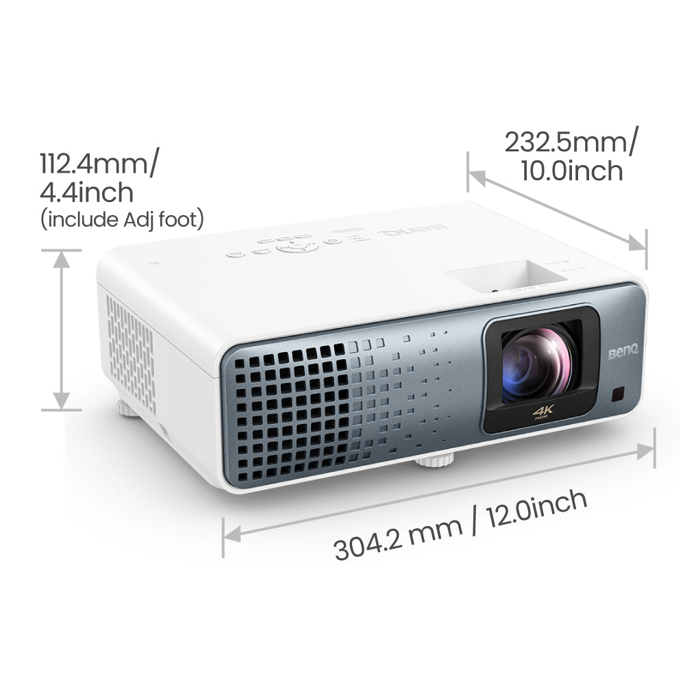 BenQ TK710STI, Laser-DLP-Projektor – Ultra HD 4K, 3200 ANSI-Lumen, Kurzdistanz, 16:9