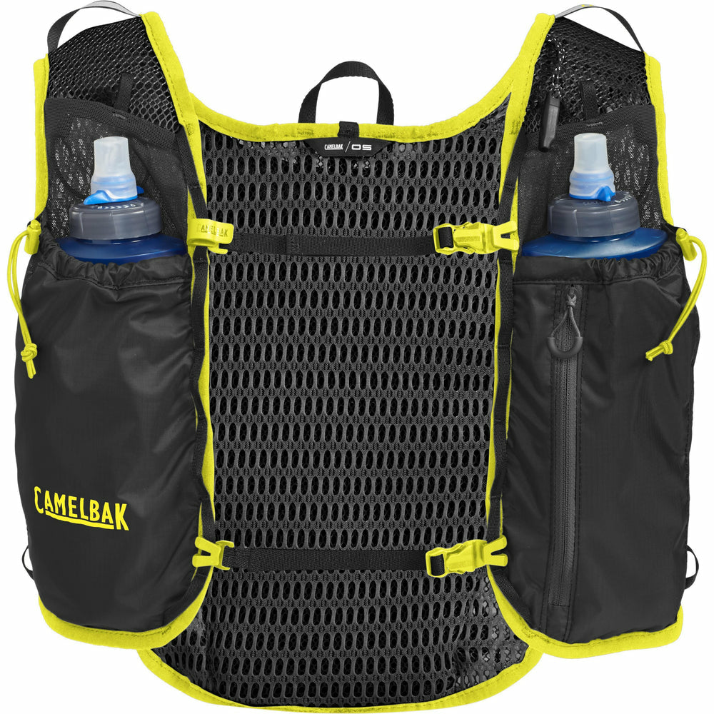 CamelBak Sportrucksack Trail Run Vest – 6 l, mit Trinksystem, Ripstop – Schwarz, 220 × 360 × 100 mm