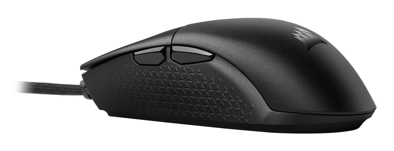 Corsair KATAR PRO XT Gaming-Maus – kabelgebunden, USB-A, 18'000 dpi, 6 Tasten, beidhändig, schwarz