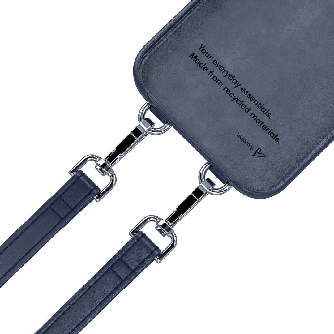Urbany's Urbanys – Halskettenhülle – für Apple iPhone 17 Air – Deep Sea – mit Kordel