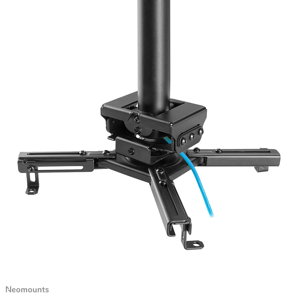 Neomounts CL25-550BL1 Projektor-Deckenhalterung – 74,5–114,5 cm, schwenkbar, neigbar, 35 kg, schwarz