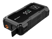 Sandberg TirePump Powerbank 10'000 mAh – integrierter Luftkompressor, Taschenlampe, schwarz