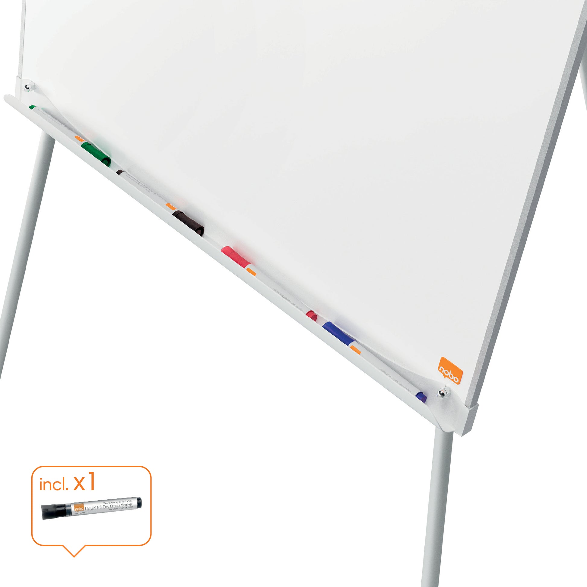 Nobo Premium Plus Flipchart Dreibein, magnetisch – 70 × 100 cm