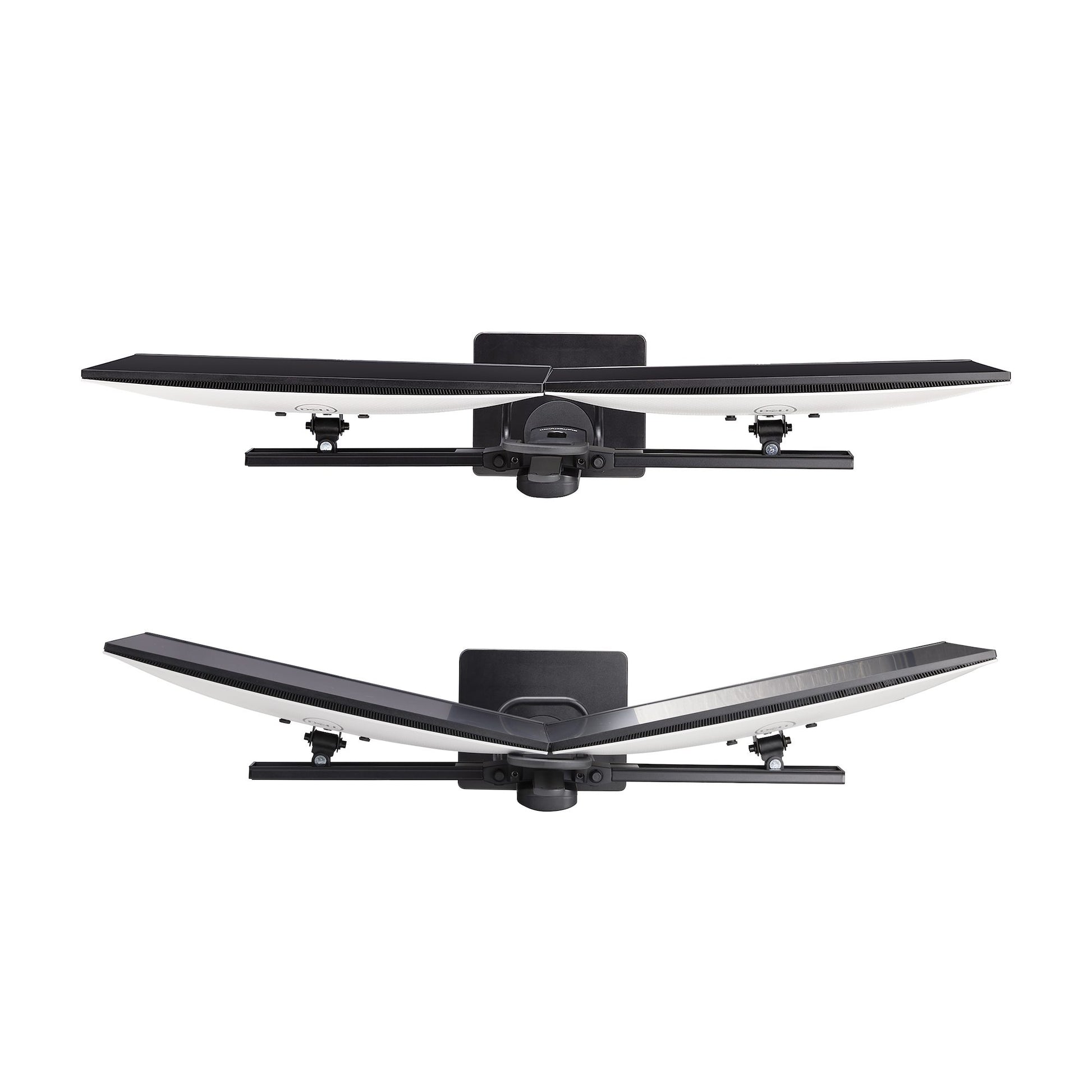 StarTech.com CROSSBAR – Monitorhalterung, Dual, Standfuss, bis 27"