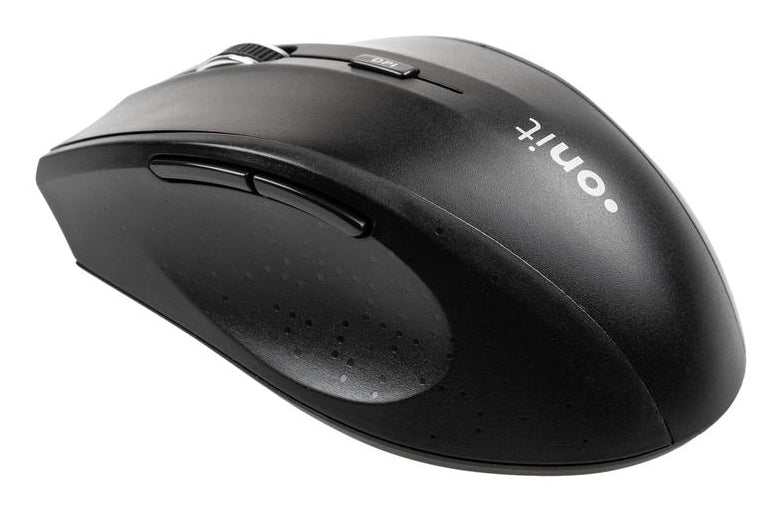 ONIT Tastatur-Maus-Set – 2,4 GHz USB-A (Empfänger) – QWERTZ (CH) – Schwarz